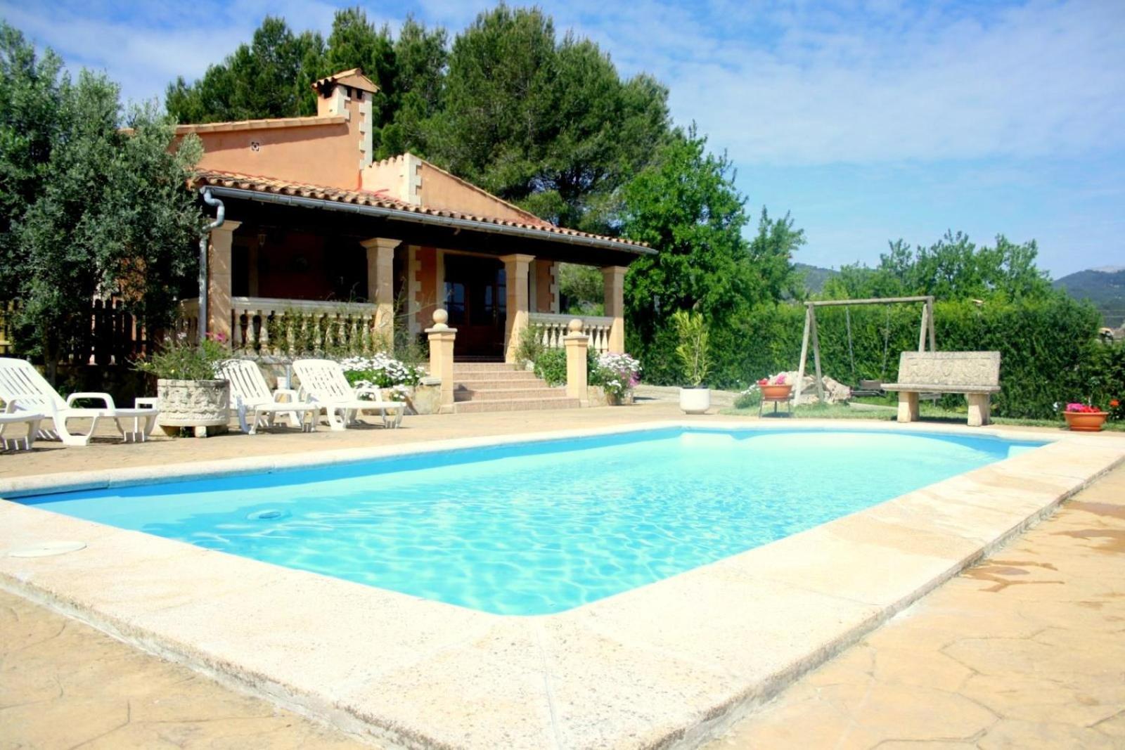 Finca Con Piscina Es Blanquer Guest House Екстериор снимка