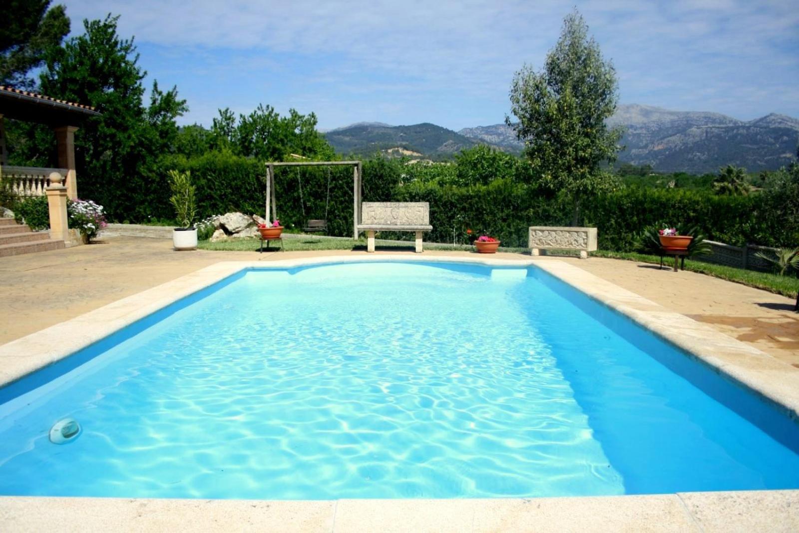 Finca Con Piscina Es Blanquer Guest House Екстериор снимка